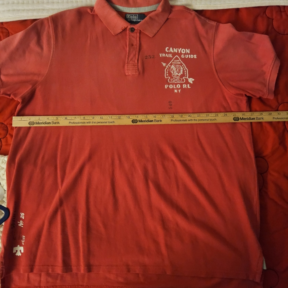 Polo by Ralph Lauren Men's Red Shirt